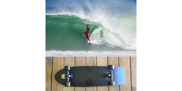 Smoothstar surfskate de Filipe Toledo Black #77