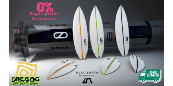 Nueva tabla de surf aipa flat earth firewire slater designs by Akila Aipa